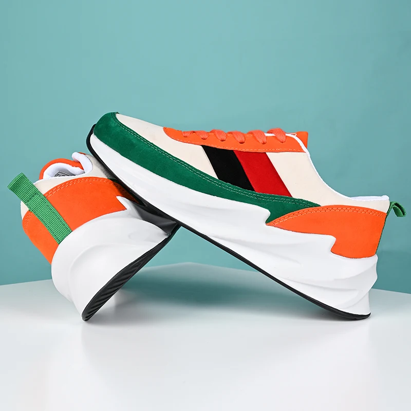 Oem Odm Wholesale High Quality Footwear Breathable Walking Latest Design Sports Shoes Fashion Wedge Sneakers