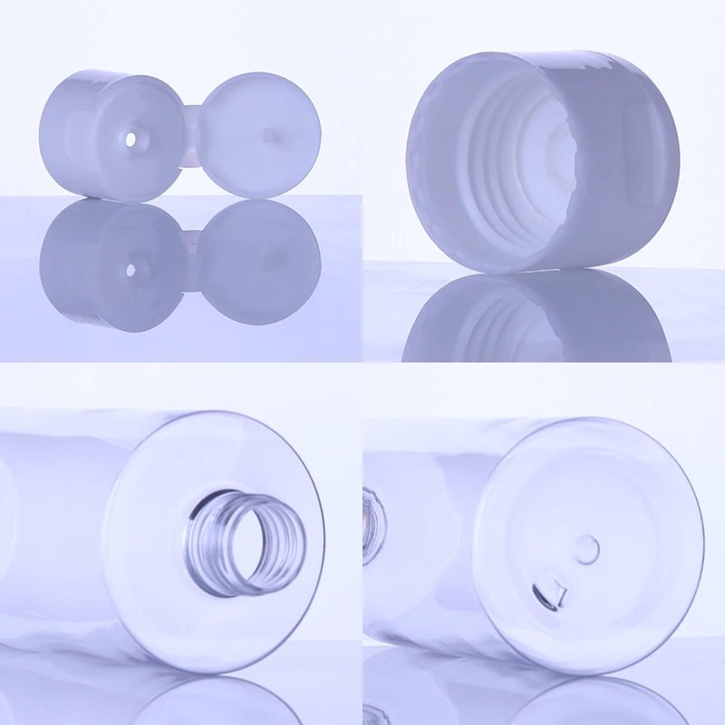 PET Plastic Bottle Shampoo bottle water wholesale cosmetics Beauty bottle with cap travel set