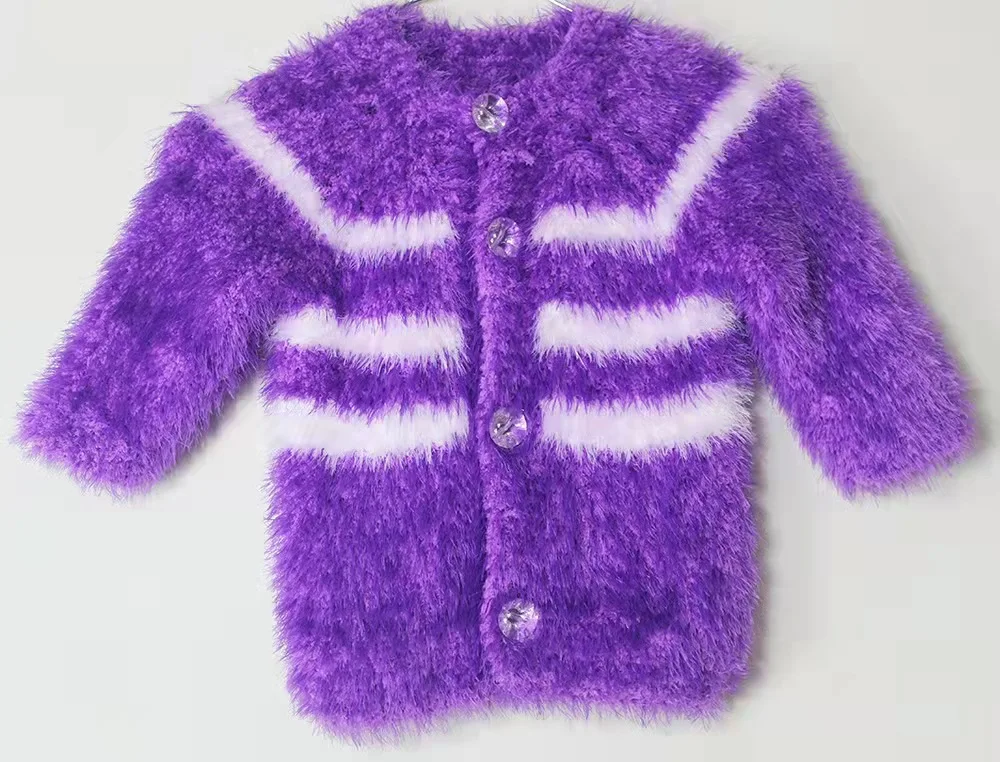 100G Ready To Ship Yarn Down Mink Hand Knitting Long Hair Mink Yarn  Wool Mink Fur Crochet Yarn