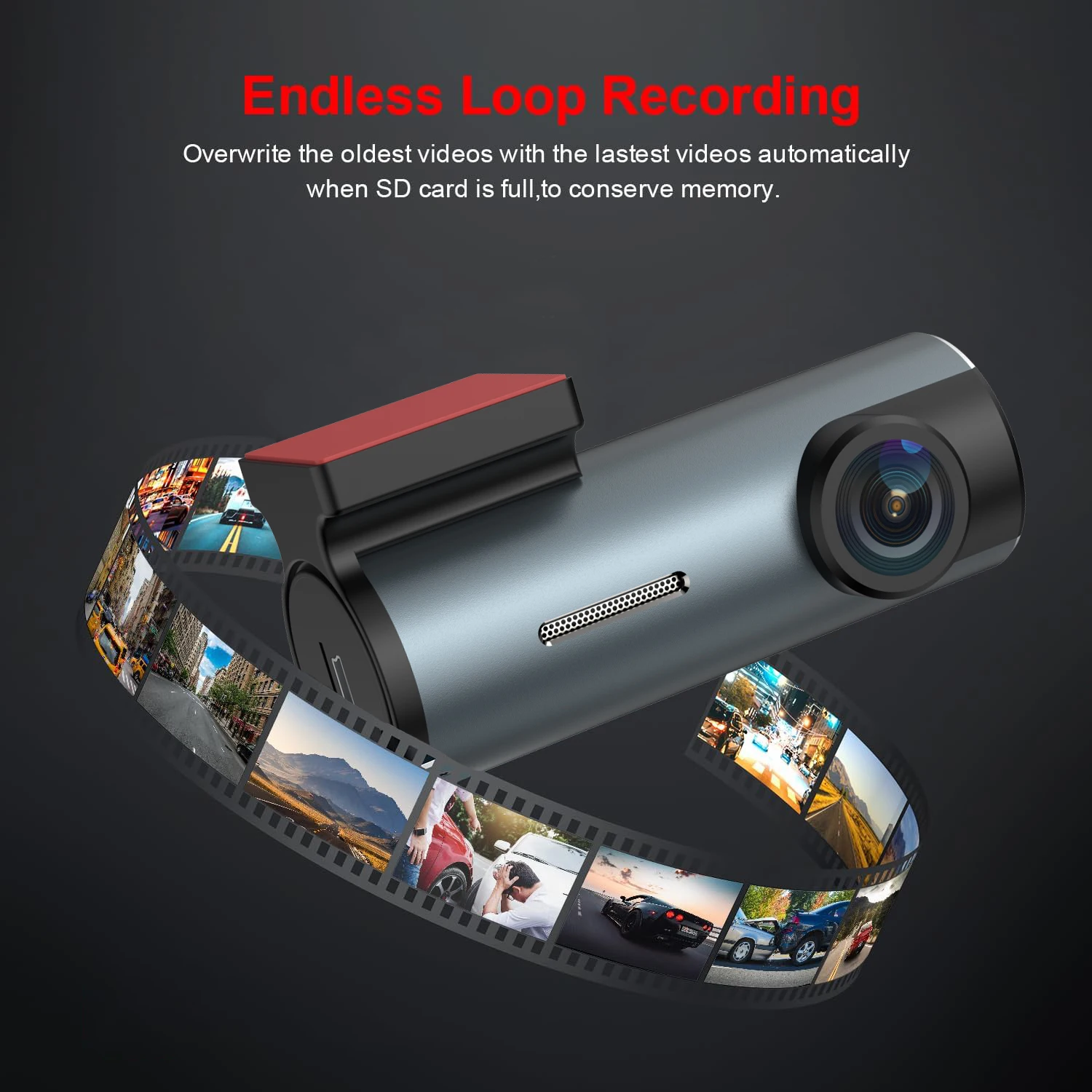 E-Too 1440P 2K Dash Cam Car Camera Front Car Camera Night Vision Dash Cam