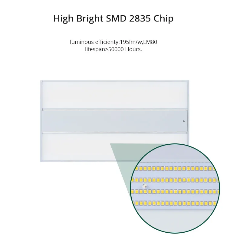 China Manufacturers High Efficiency Brightness 150W 200Watt 220W 20000Lm 5000K Dimming Led Industrial Liner Lamp High Bay Light