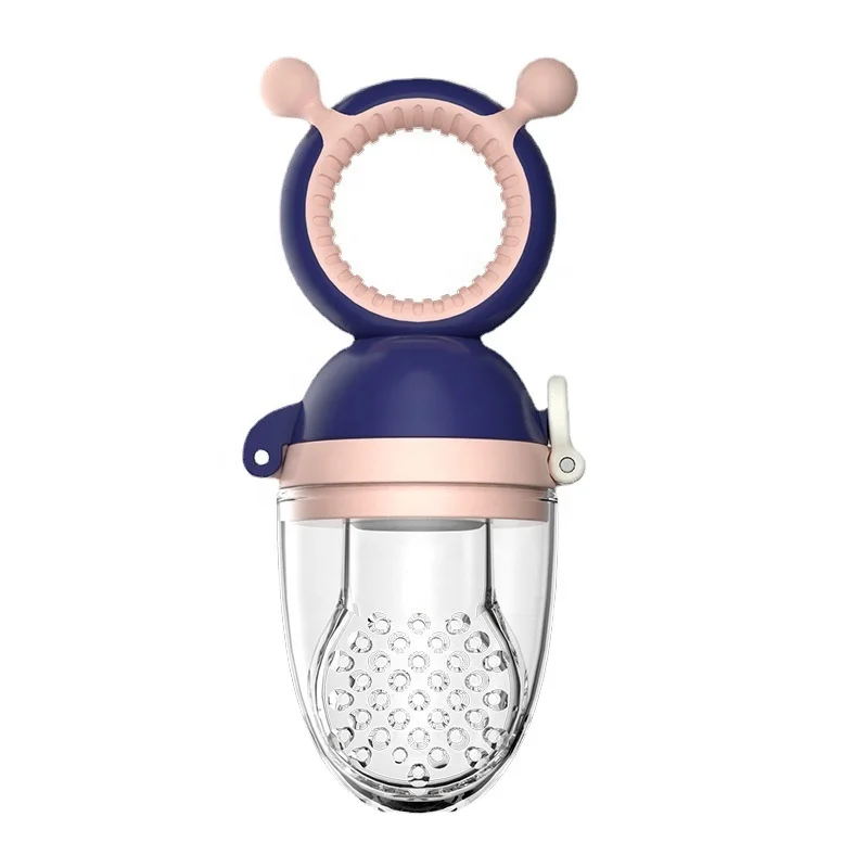 Custom Eco-friendly Kids Fruit Pacifier Baby Fresh Fruit Food Pacifier Bpa Free Silicone Ring Baby Food Pacifier