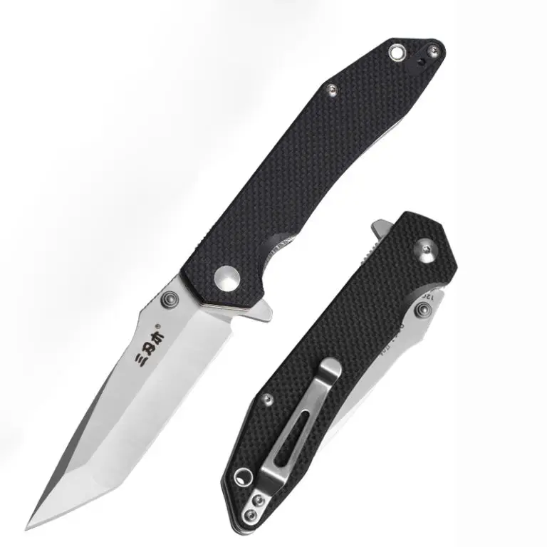 OEM/ODM EDC Sanrenmu 9001 легкий и сильный острый струнный отверстие для отца открытый складной портативный карманный Подарочный нож
