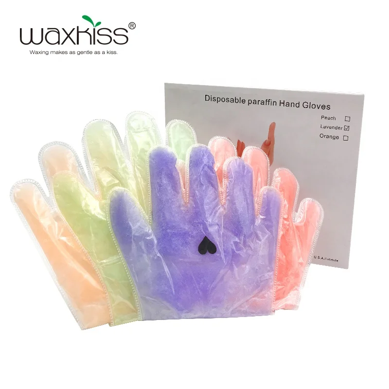 wholesale private label disposable paraffin beauty wax sock paraffin beauty wax sock paraffin wax Foot Mask