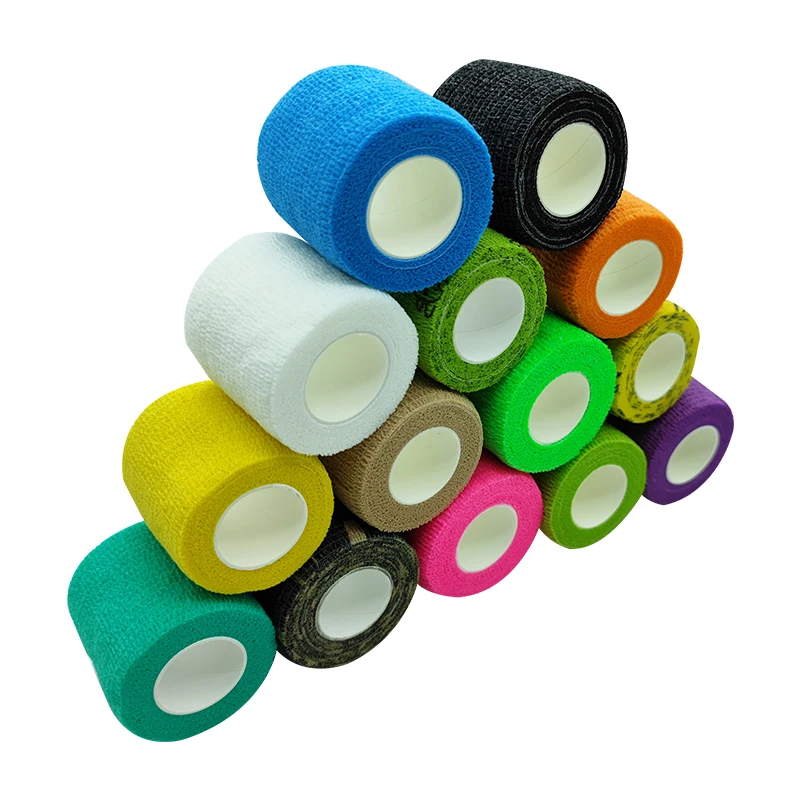 Эластичная когезионная повязка для лошадей медицинская первой помощи рулоны ветеринарной лошади