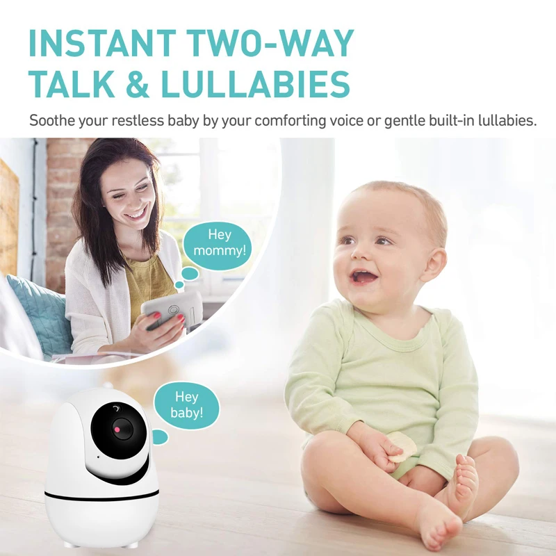 3.5 inch Screen Baby phone Camera Video Nanny Baby Monitor With Camera Security Babyfoon Temperature Baby Monitor Ip Camera