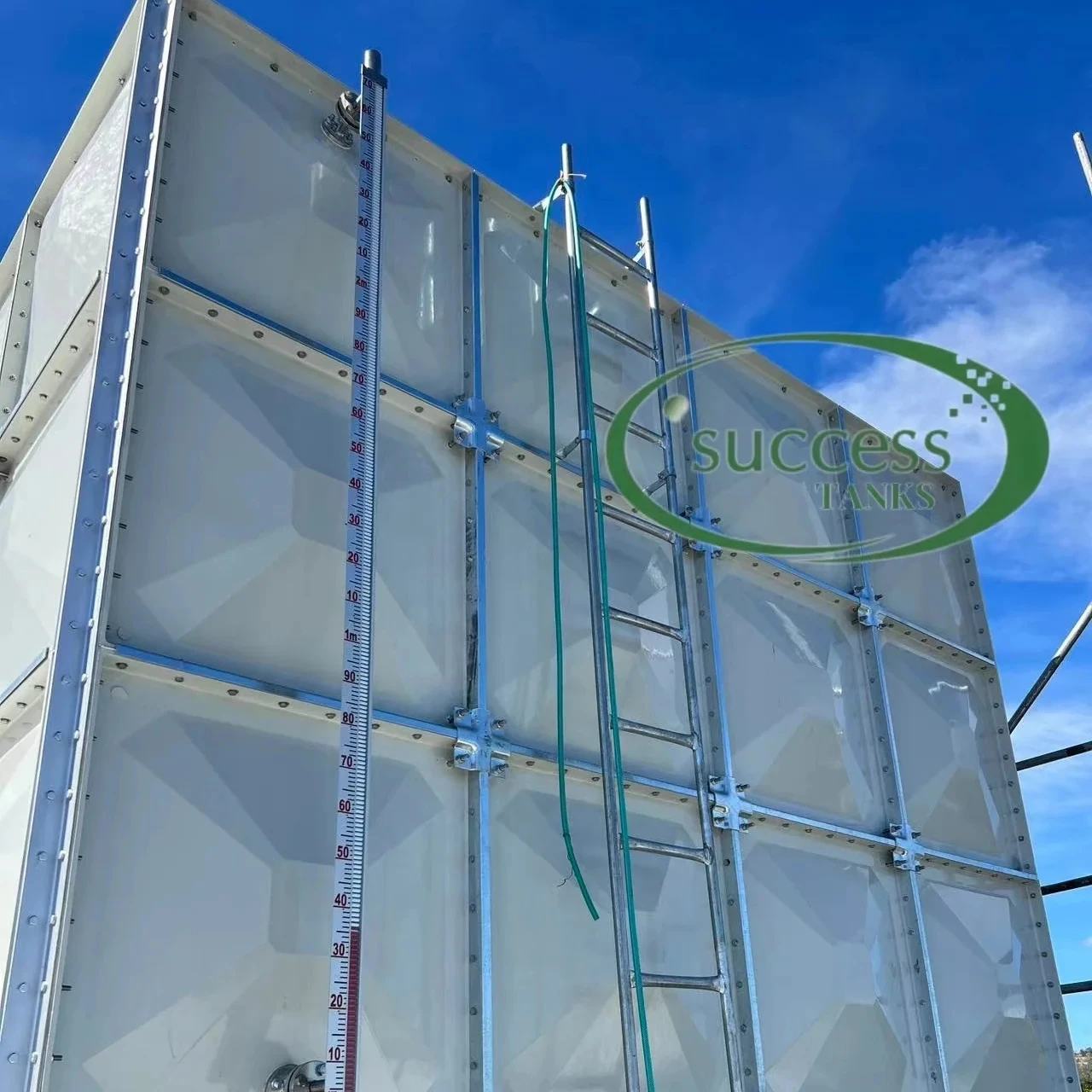 Factory GRP Water Tank customized size  Excellent Corrosion Resistance perfect water storage tank