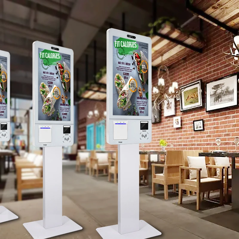 Food Order Self Service Order Kiosk Touch Payment Station Public Order Kiosks Ordering Kiosk
