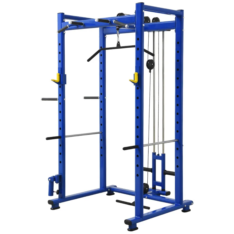 Shoulder back training high pull position parallel bar handle  customization frame squat rack