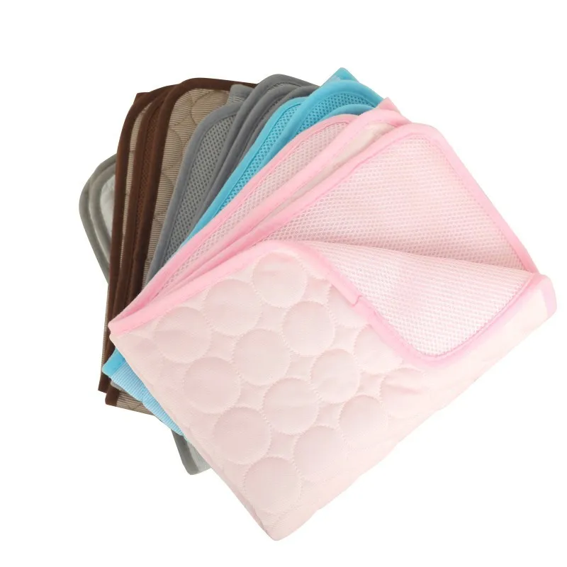 synthetic ice cooling pad mat for pet dogs cooling mat ice mat cushion nest portable vinyl dog pad