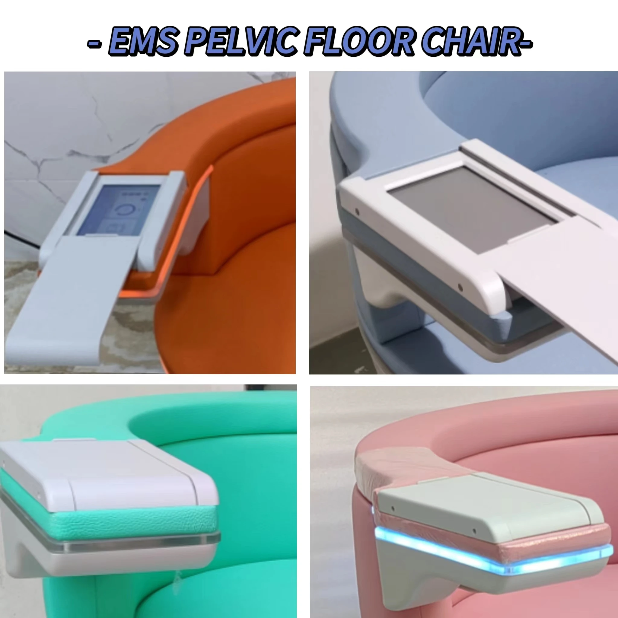 Beauty Salon Equipment Strengthening Pelvic Muscles Building Promote Postpartum Repair EMS Pelvic Floor Chair Machine