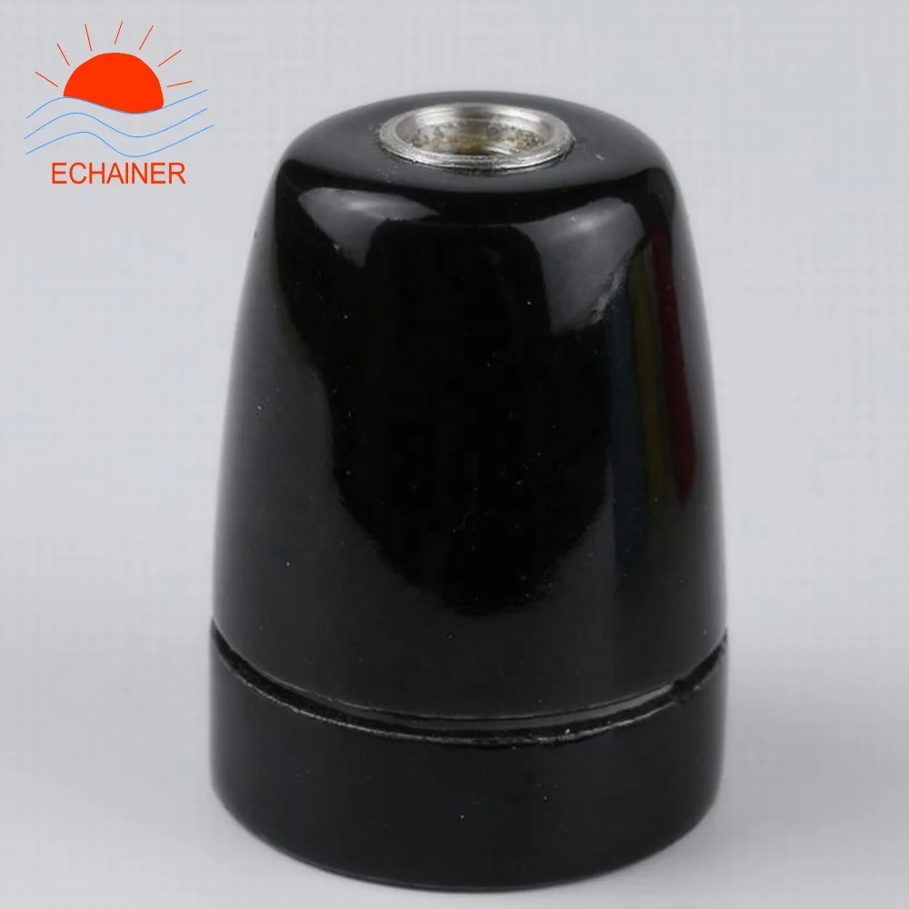 high quality colorful powerful E27 ceramic lamp socket holder converter