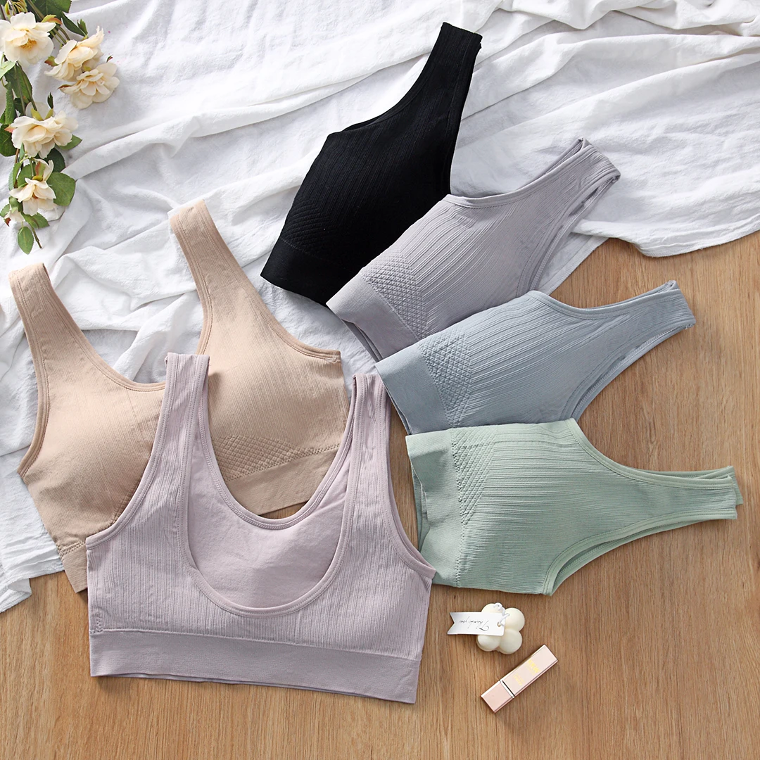 Бюстгальтер женский с U-образной спинкой, эластичный широкий латексный топ в полоску, из Таиланда, спортивный укороченный топ для фитнеса и спортзала