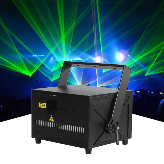 10W RGB laser projector DMX Professional DJ Lighting  Led Dmx Stage Light