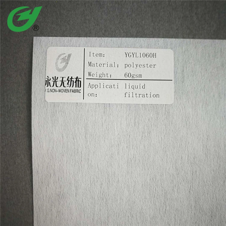 Water Filter Media Nonwoven Fabric In Rolls