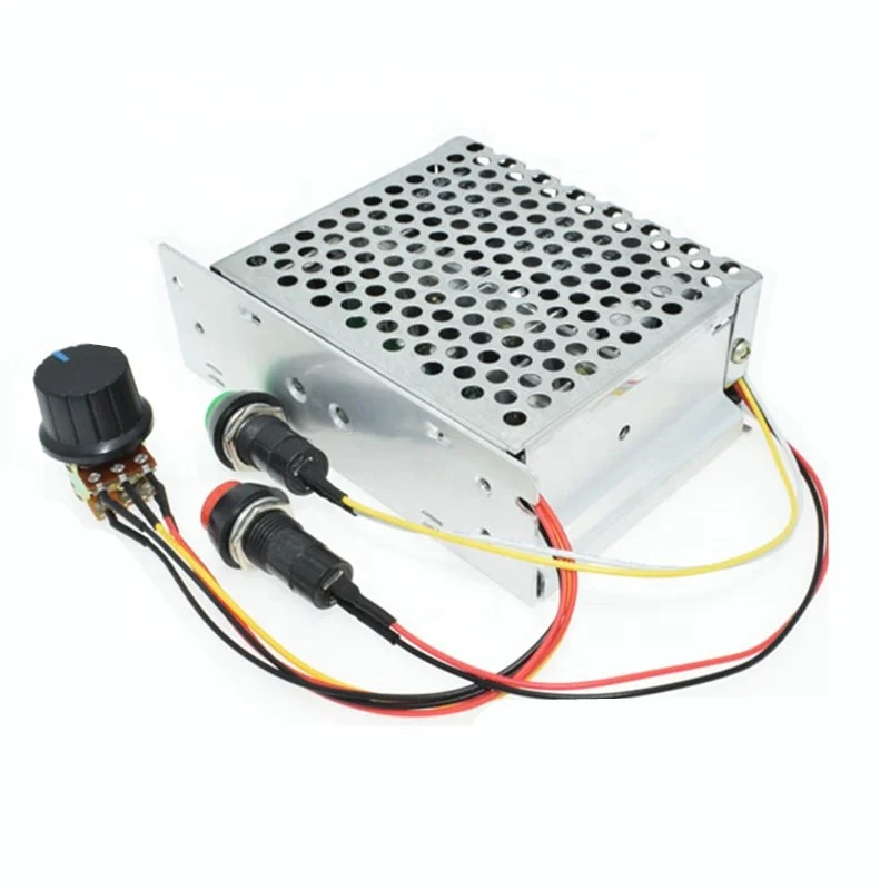 60A DC10V-55V 12V 24V 48V линейный привод контроллер PWM контроллер скорости мотора постоянного тока вращение по часовой стрелке и против реверсивный переключатель