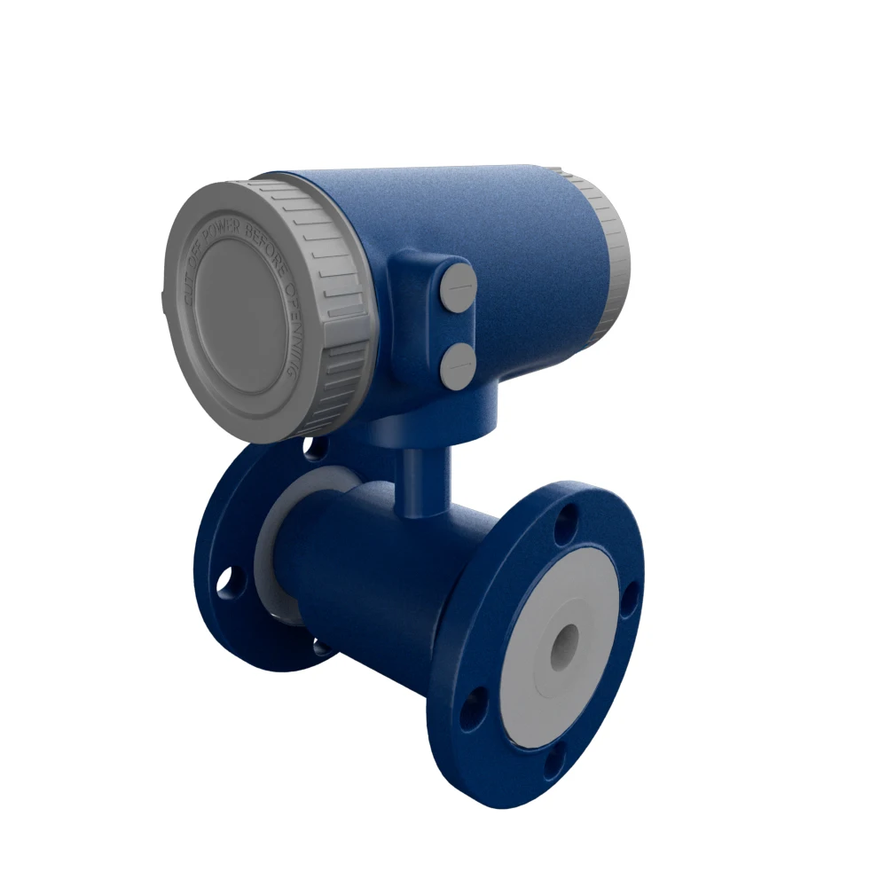 electromagnetic flowmeter used to measure the flow of natural gas