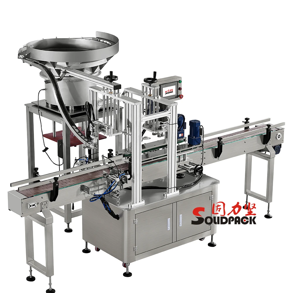Solidpack Ce Capping Machines/bottle Capping Machine/filling And Capping Machine Automatic