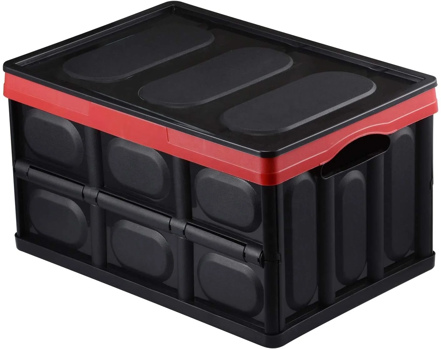 New Product Plastic Foldable Plastic Crate with Lid