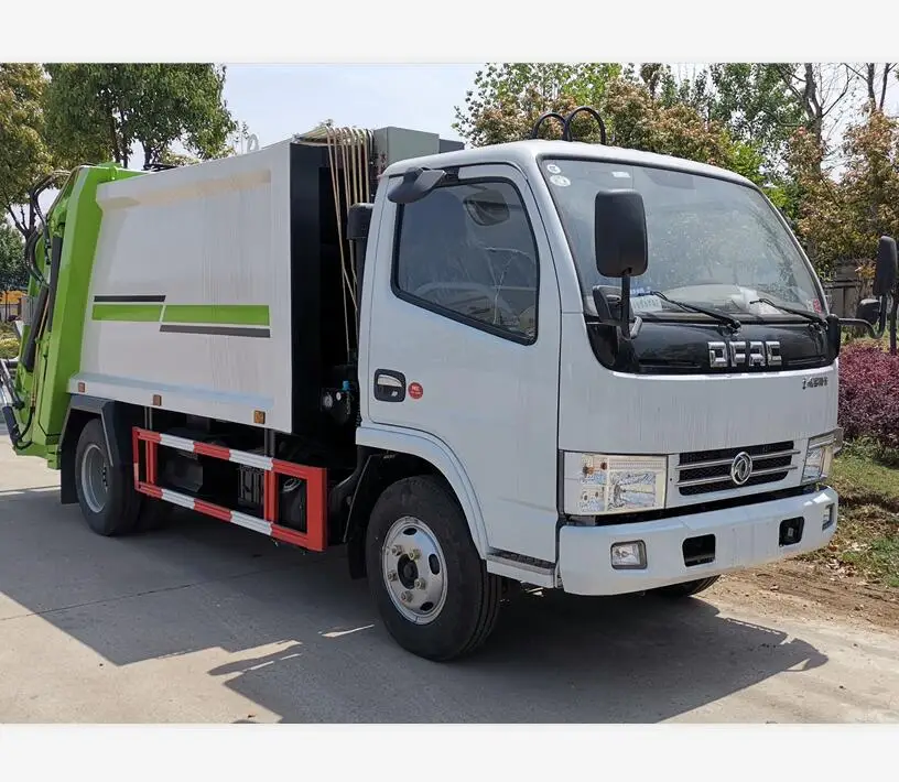 
Hot sale isuzu chassis 6 wheels euro III 4 cbm Compress Waste Collection Mobile Trash Compactor China Garbage Truck 