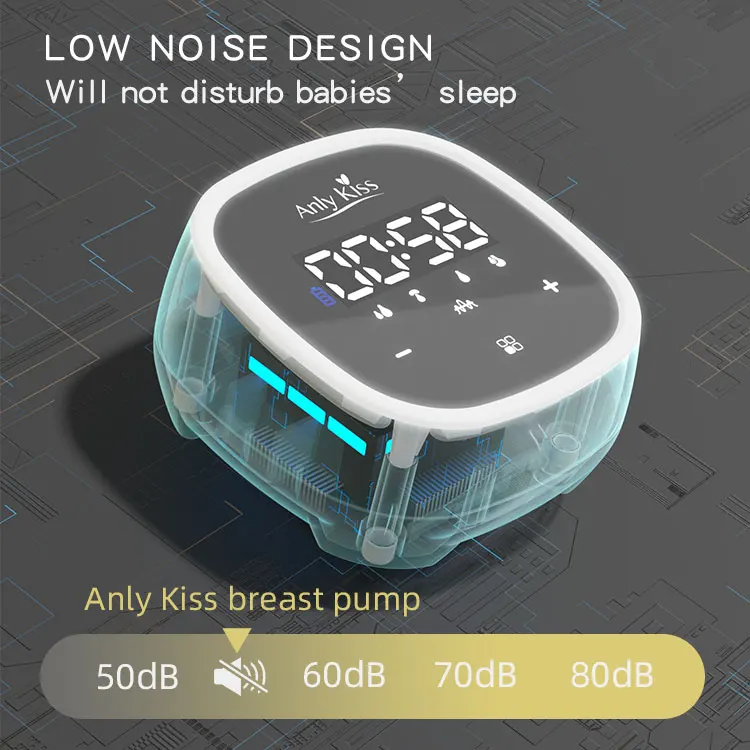 Baby Care New Collection Cup Hands Free Breast Pump Electric OEM BPA Free Customized Double Silicone Electric Breastpump