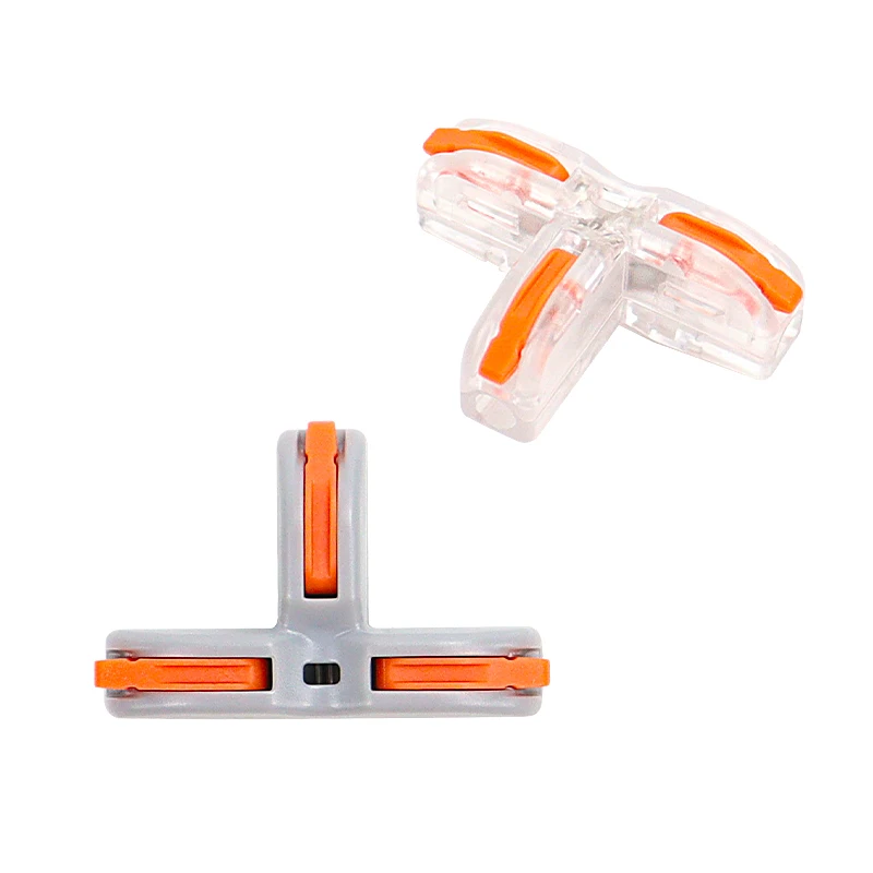 T tap Wire Connector Quick Connector push-in wire terminal block butt connectors 221-412 221-413 222-412  222-413