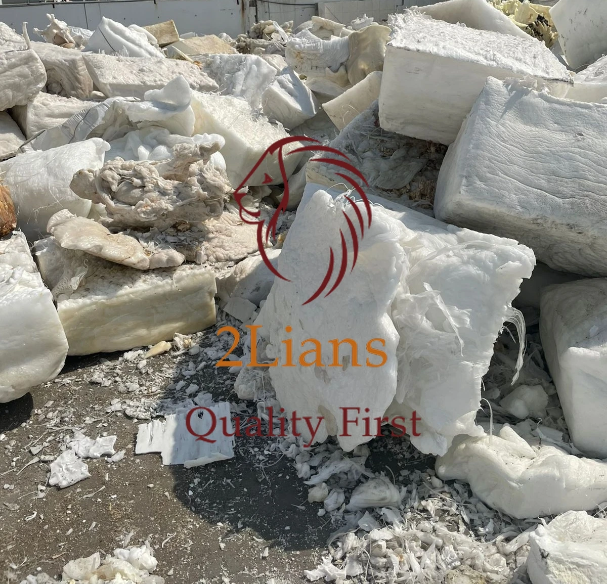 PP Lumps White Color Plastic Scrap