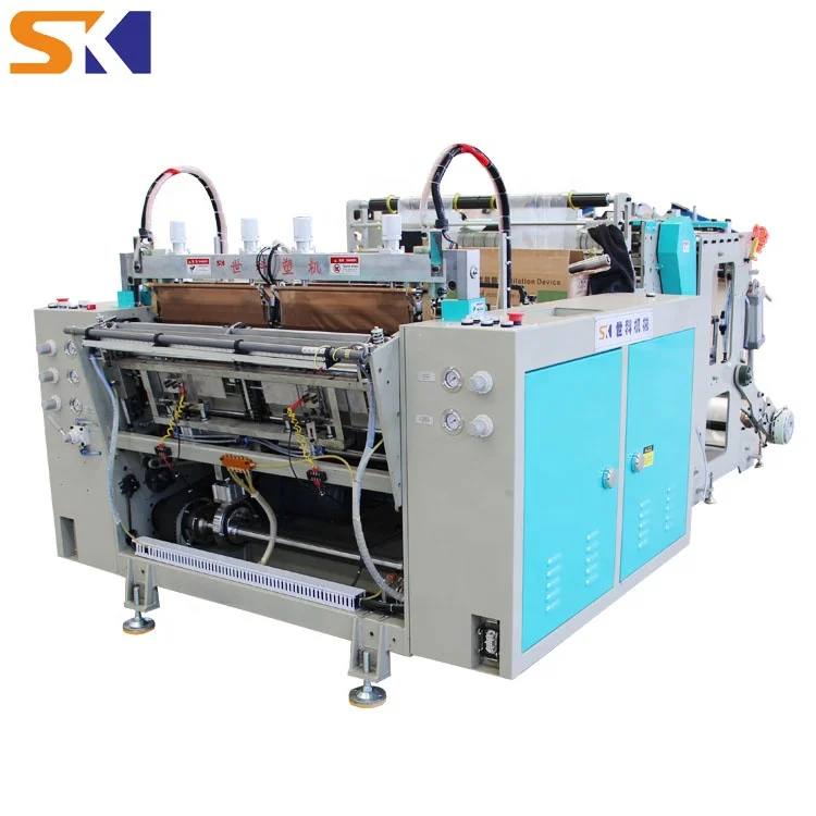 
eco friendly package shopping plastic bag making machine 