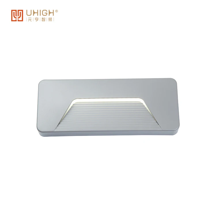 Plastic outdoor stairs lights IP65 garden step lights waterproof step lamp