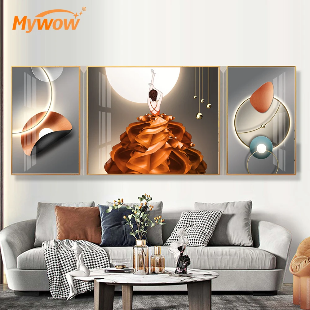 C7-037 mywow большой наклейки на стены гостиной Декор стикеры фрески 3D DIY акриловое зеркало висит Reloj de