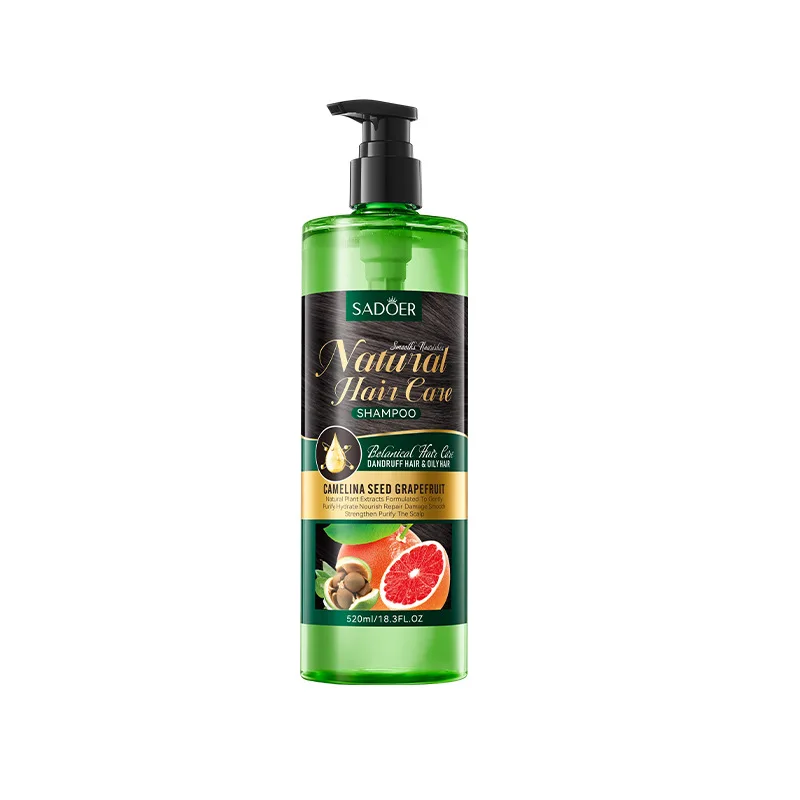 Custom Hair Care Moisturizes Nourished Grapefruit Camellia Shampoo And Conditioner Organic Collection Hair Care Set