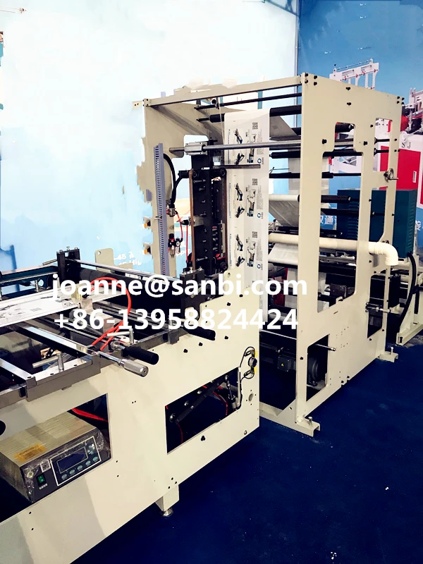 Полностью автоматическая высокоскоростная машина для производства сумок из ПЭВД