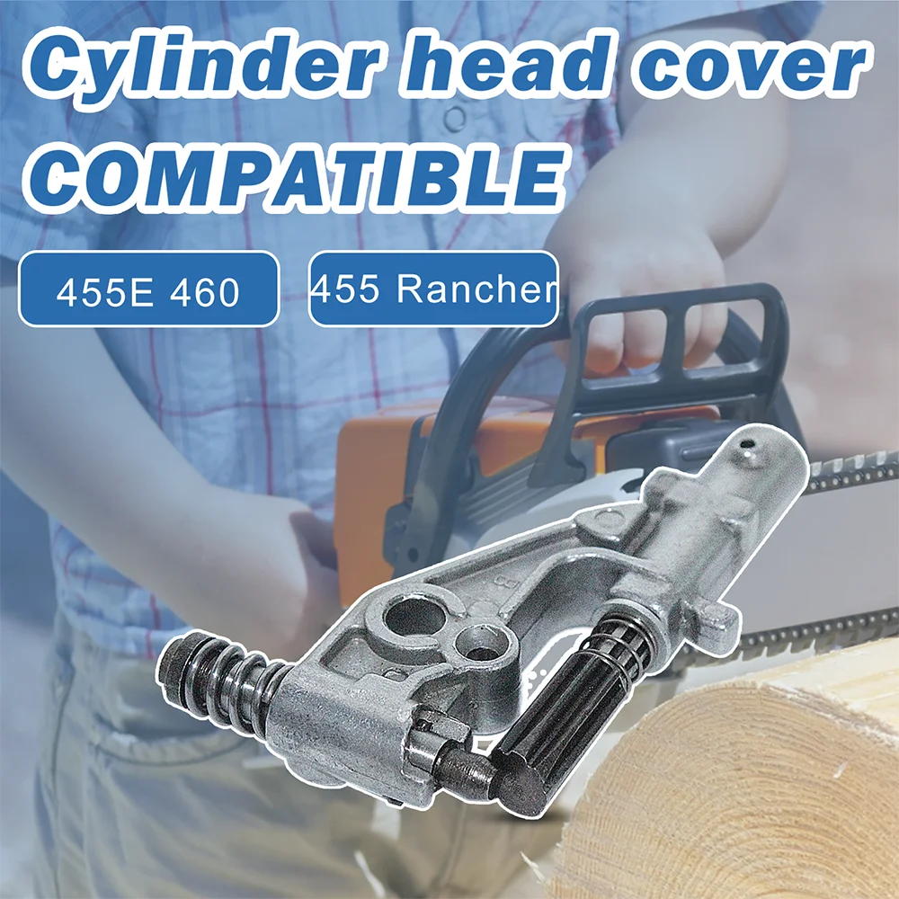 Oil Pump Pressure Line Kit with Pump PIinion for Husqvarna 455 Rancher 455E 460 Chainsaw Replace 544180104 537261501