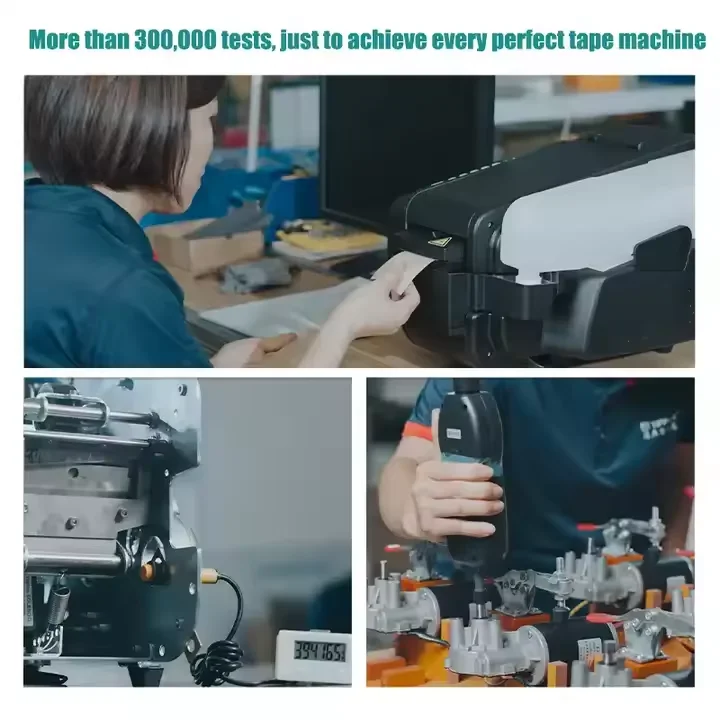 Professional Packaging Solution Automatic Water Kraft Gummed Paper Dispenser Tape Cutting Machine