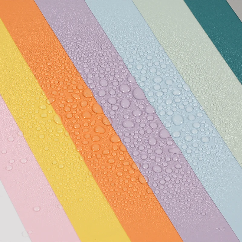 The New Self-Adhesive Waterproof Wallpaper Plain Minimalist Bedroom Living Room Wallpaper Warm Dormitory Thick Solid Color