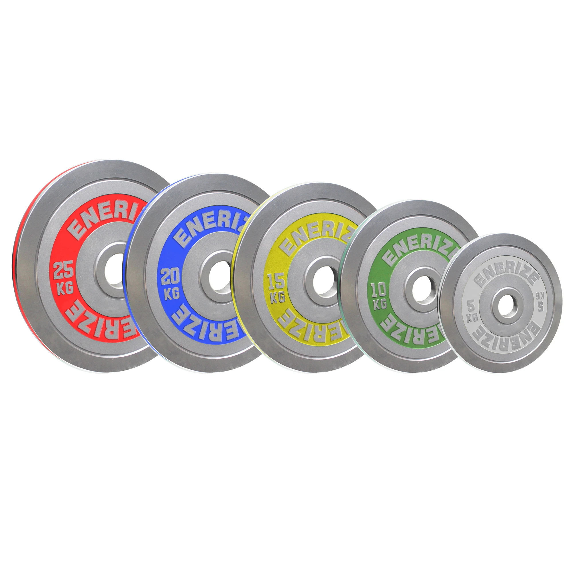 Braille plated steel sheet Chrome Calibrated Steel Fractional Weight Plates In Weightlifting Barbell Plates