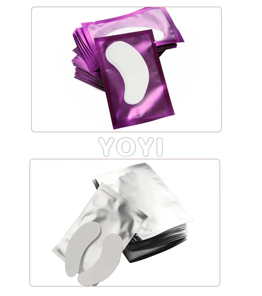 
Hot Selling and High Quality Eyelash Extension Lint Free Eye Hydrol Gel Patch Eyepads Eyelash Under Eye Pads 