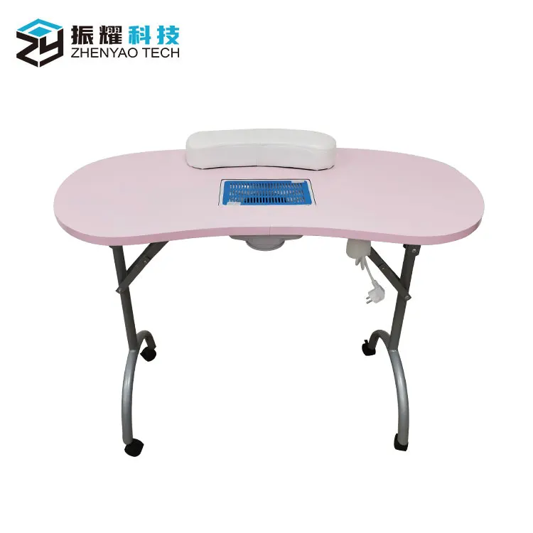 Рекламный портативный Маникюрный Стол для ногтей с вакуумом