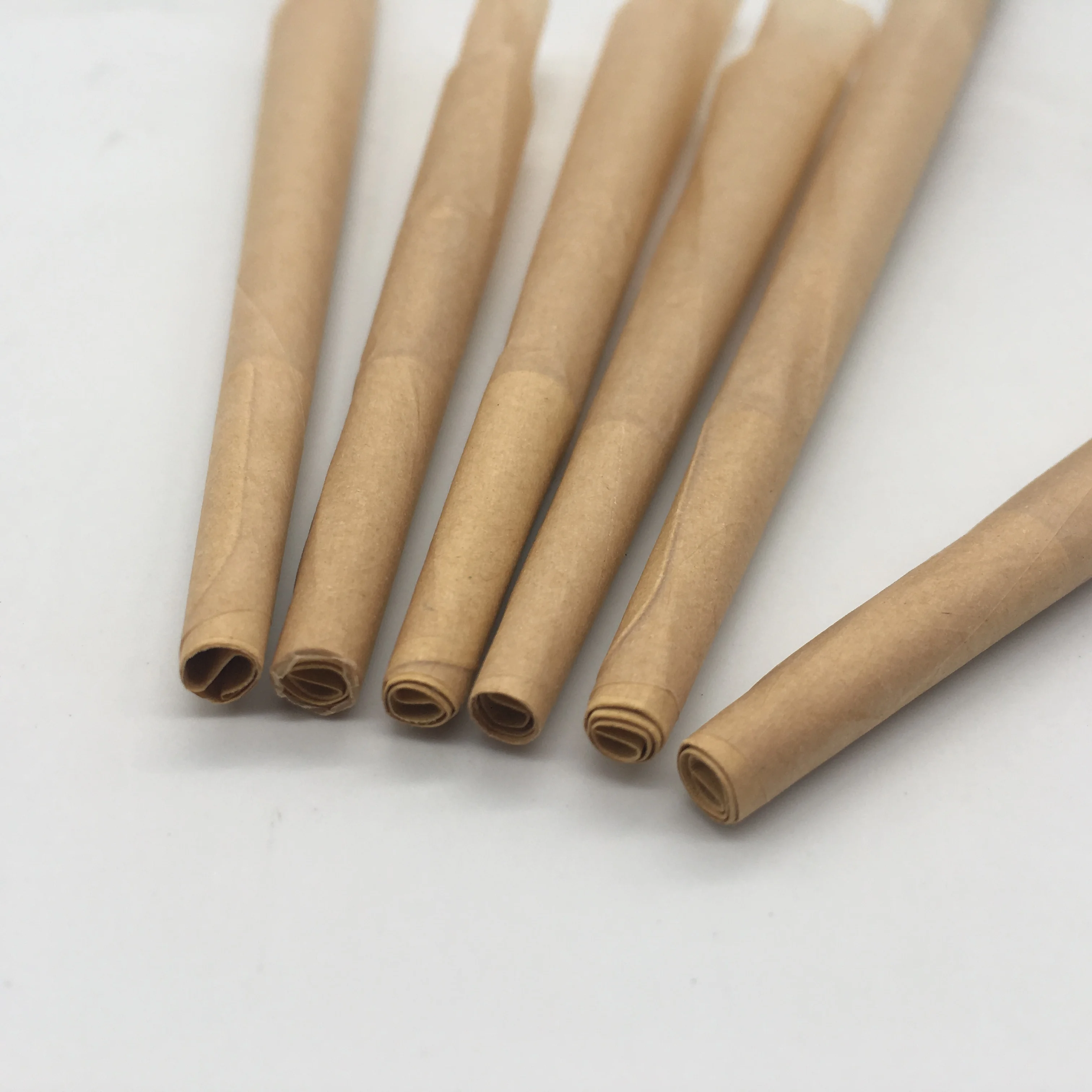Nature Unbleached 13g 109mm king size 98mm 84mm Hemp Paper Pre-Rolled Cones for Smoking