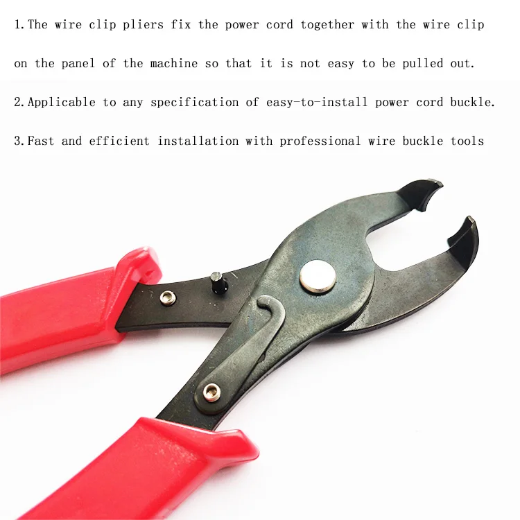 Power Cord Buckle Special Pliers Strain Relief Bushing Tool Pliers