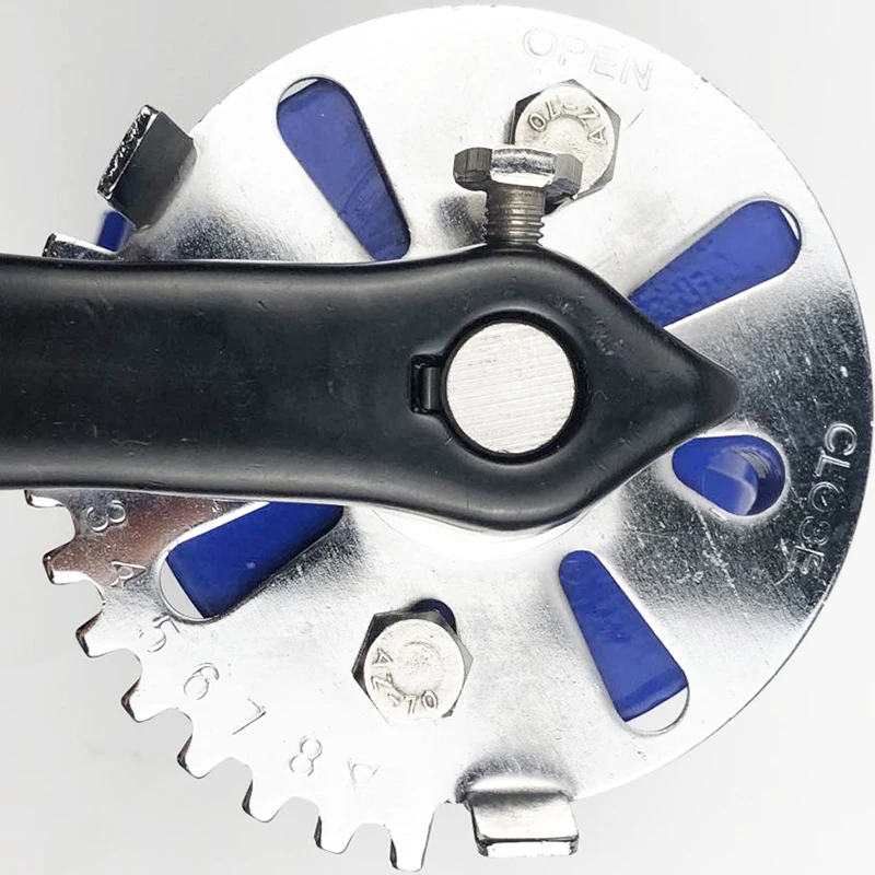 Вафельный чугунный Шестеренчатый Клапан-Бабочка