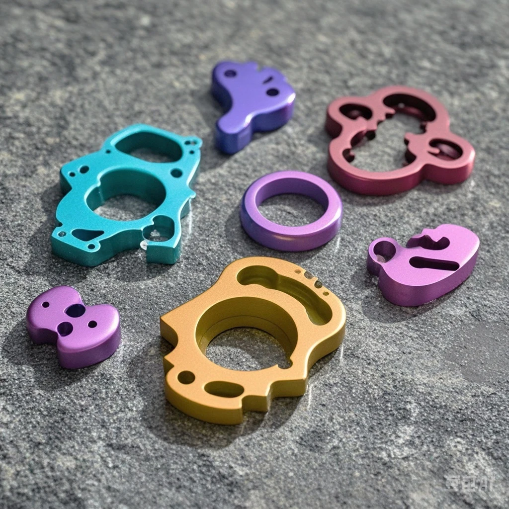 Highquality CNC machining anodized aluminum steel metal Hard Chromalize Nickel plating parts oem precision milling turning parts