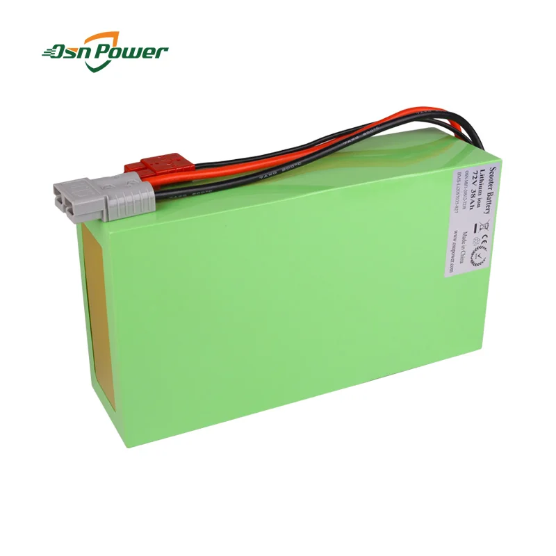3 KWH 72v 45Ah lithium ion battery pack  for 5000w electric scooter