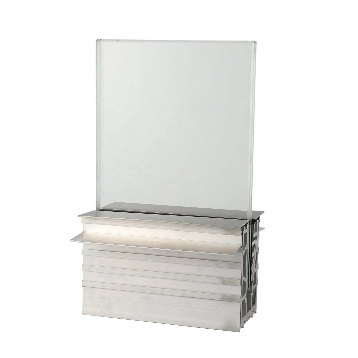 6063 Aluminum Toughened Glass Handrail Tempered Laminated Glass Railing Channel System