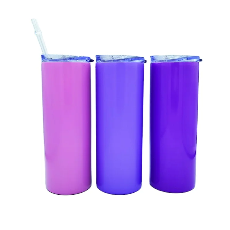 Sustainable Trends Bpa Free 304 Double Wall Slim Stainless Steel Tumbler In Bulk