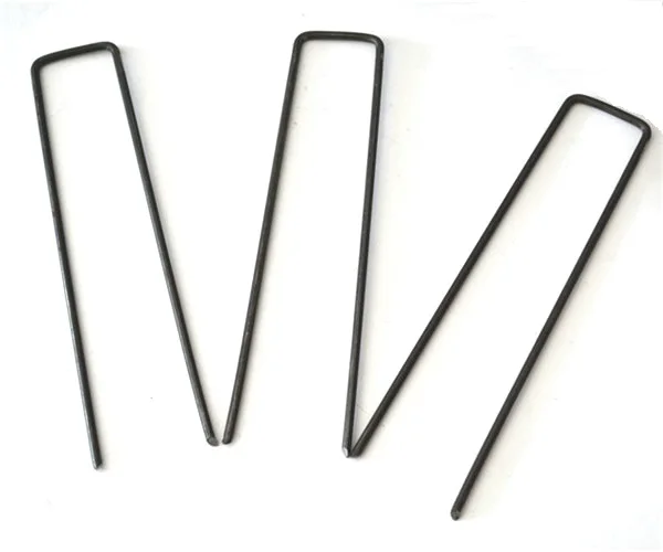 Landscaping Staples and SOD Pins Lawn Stakes for Sod Anchoring Landscape Fabric Irrigation Tubing