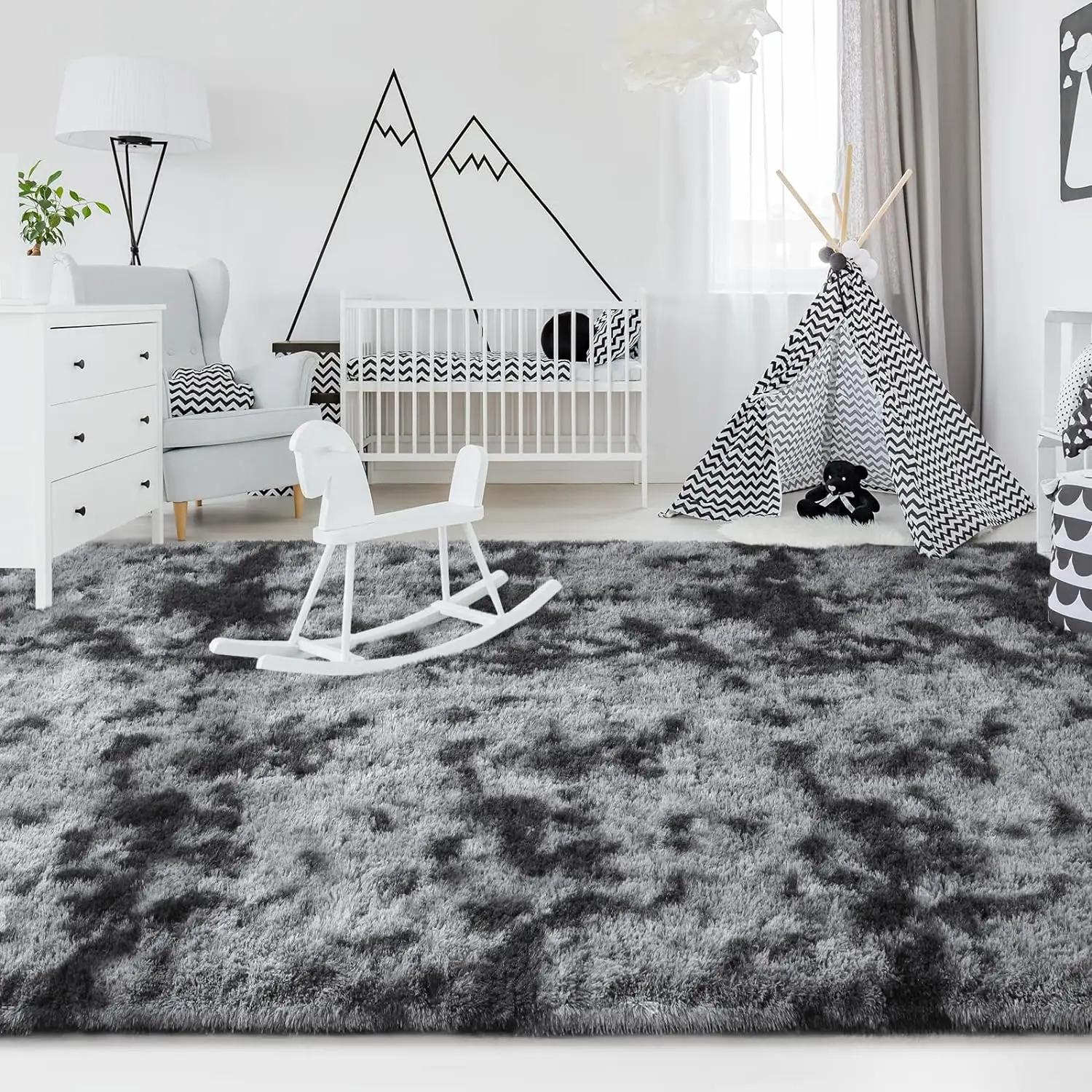 PV Fur Fluffy Rugs large living room carpets Sheepskin Soft High pile Plush carpet Furry floor mat Cozy Luxury Indoor area rug