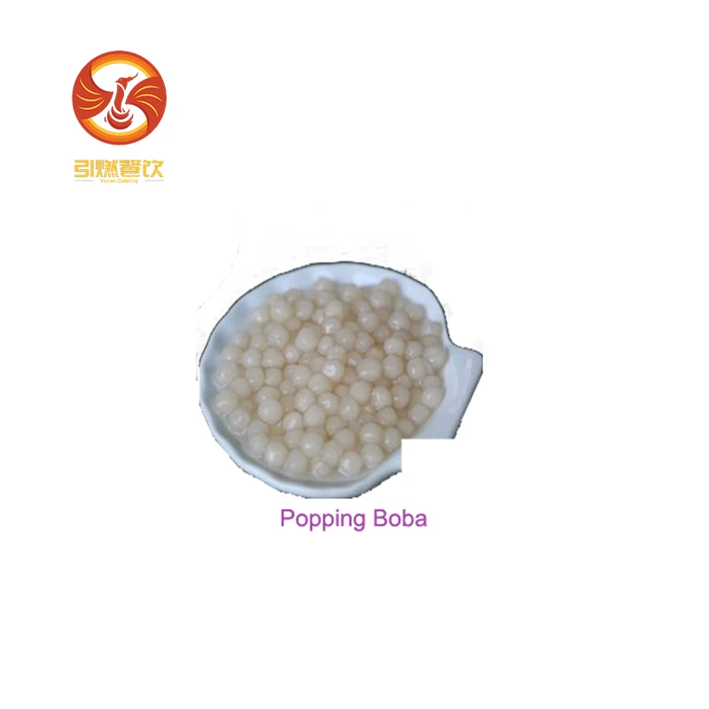 
2.5 KG Package Starch Made Fruit Flavor Multiple Taste Sweet Popping Boba For Bubble Tea Topping 