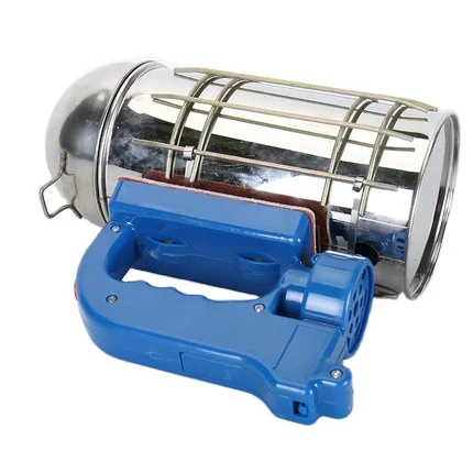 high quality beekeeping equipment stainless steel leather bee smoker