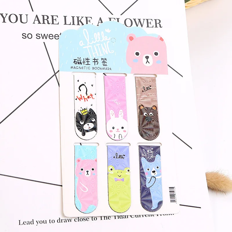 Promotional high end bookmark folding magnetic bookmark magnet bookmark